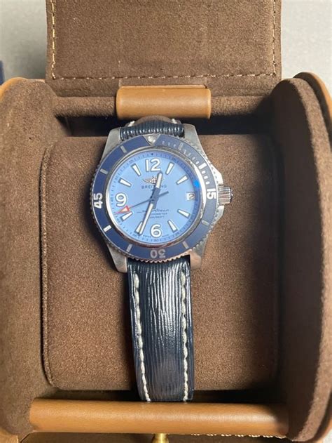 breitling superocean 36 blau